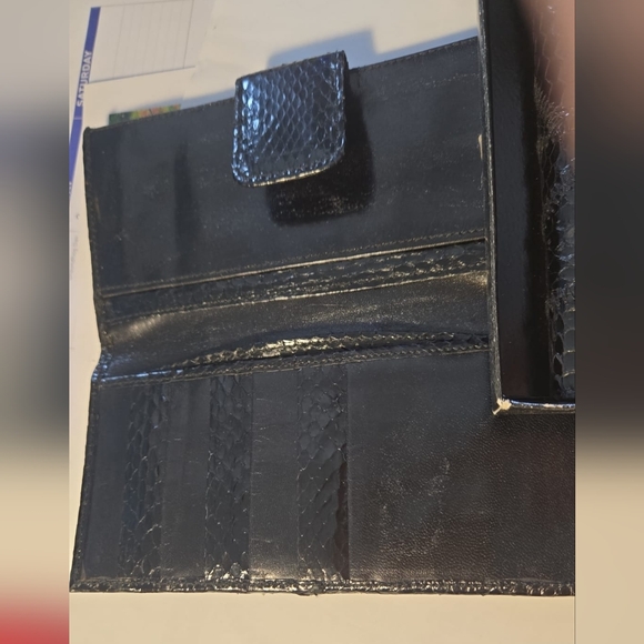 Vintage Preloved snakeskin wallet set, coin purse and keyholder - Picture 4 of 6